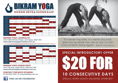 Bikram Yoga Ocean Keys & Joondalup - Education Melbourne 1