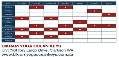 Bikram Yoga Ocean Keys & Joondalup - Education Melbourne 3