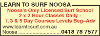 Learn To Surf Noosa - Education Melbourne 1