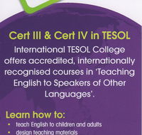International TESOL College - Education Melbourne