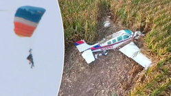 Skydivers watch plane vanish from sight, make split-second decision to jump Education Melbourne