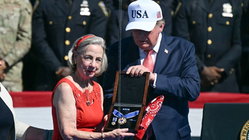 Trump posthumously awards Medal of Freedom to 9/11's 'man in red bandana' Education Melbourne