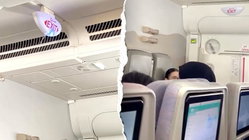 Water pours from plane ceiling, drenching passengers midflight in startling viral video Education Melbourne